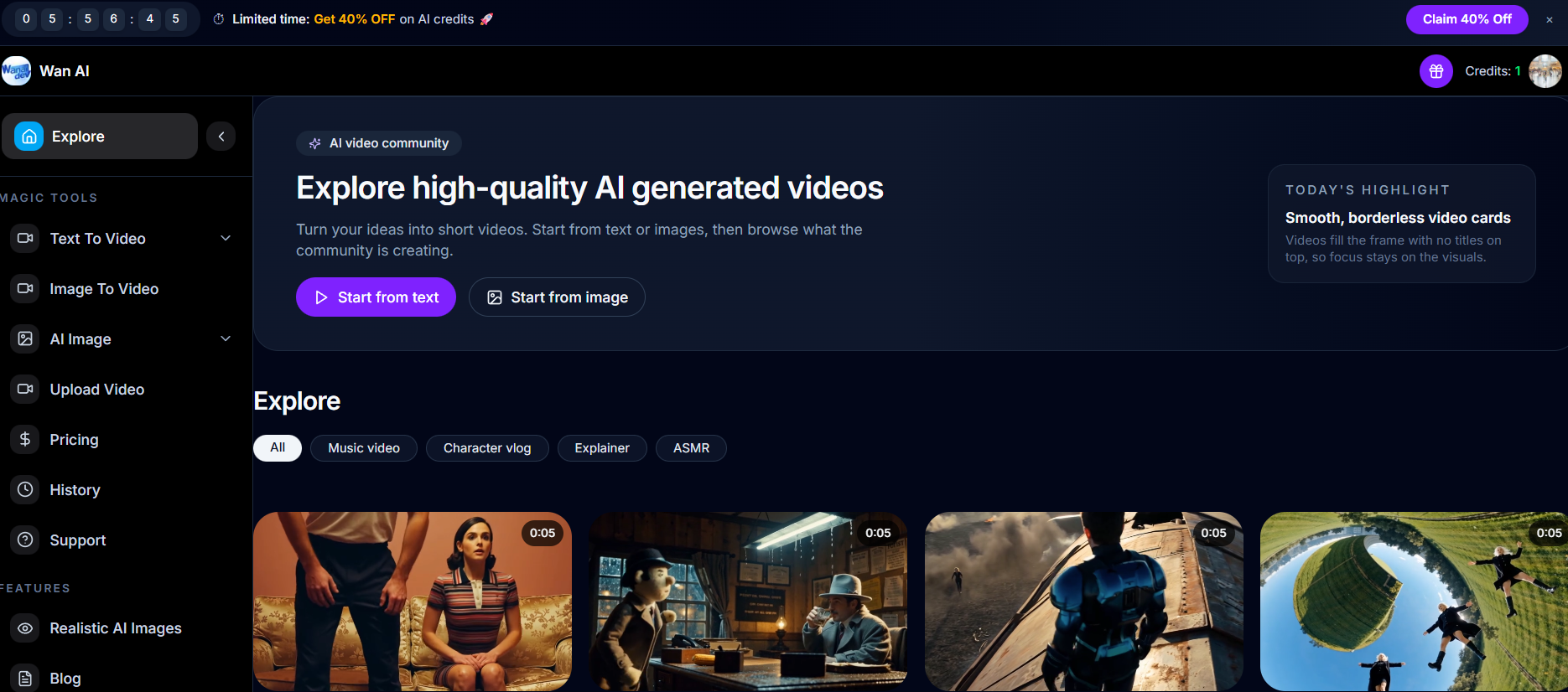 Wan AI - AI Video Generator | Text to Video | Image to Video ...
