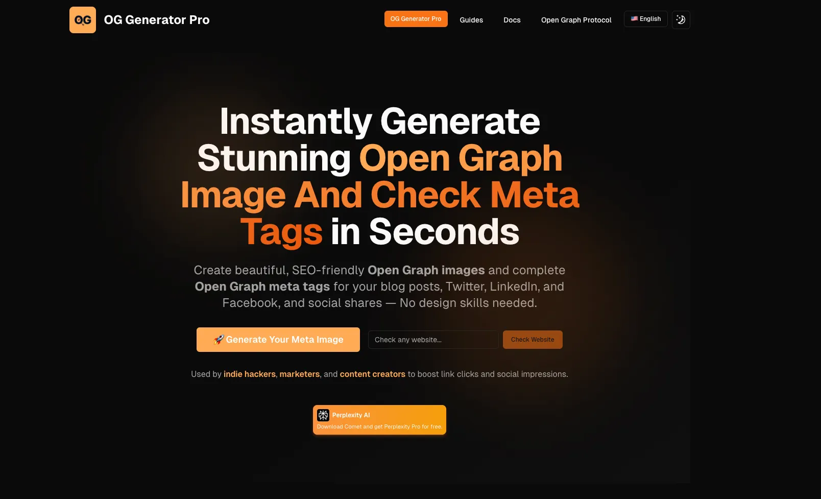 Open Graph Pro | Startup Fast