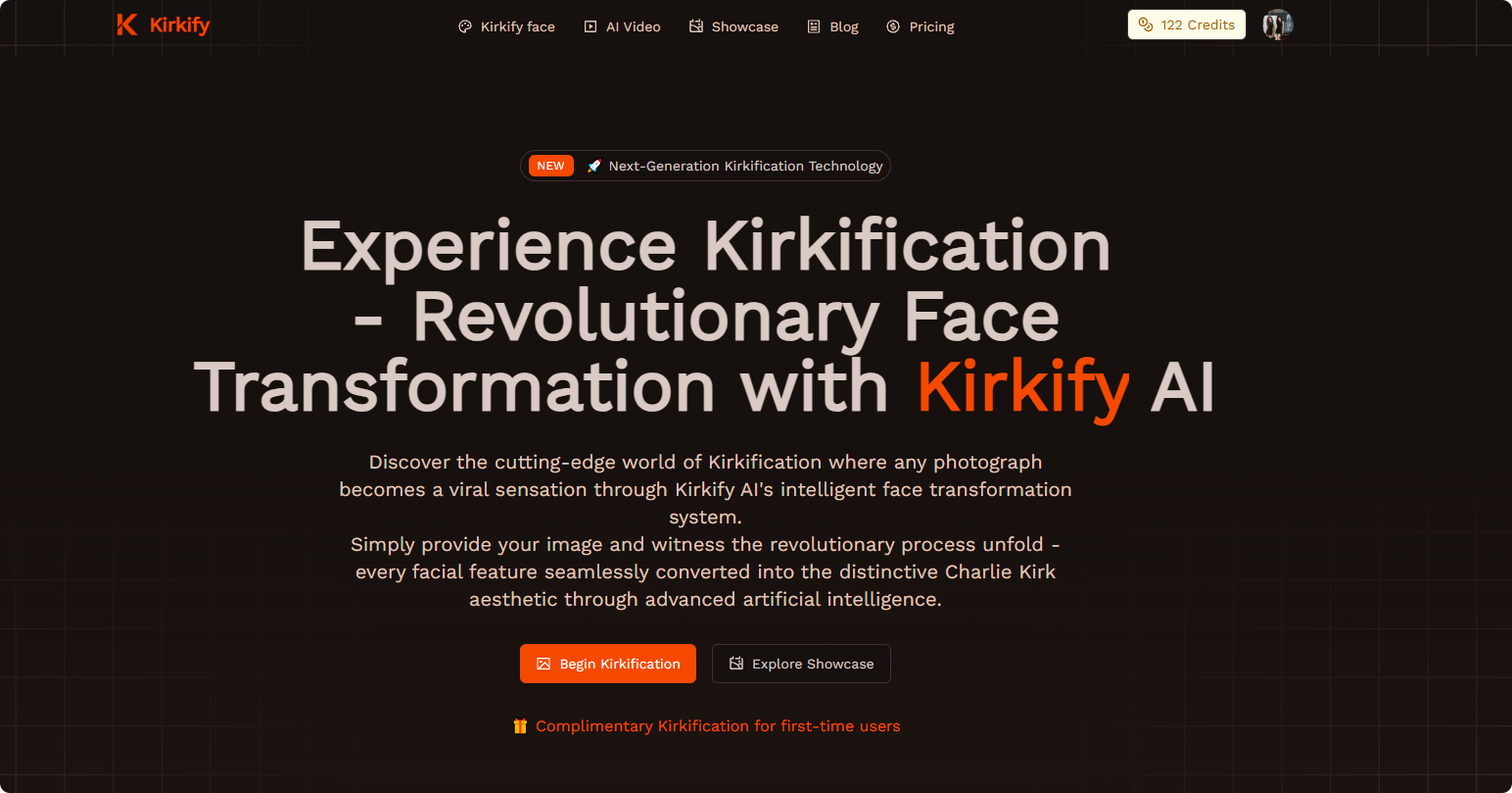Kirkify: Charlie Kirk Face Swap AI | Create Hilarious Memes | Startup Fast